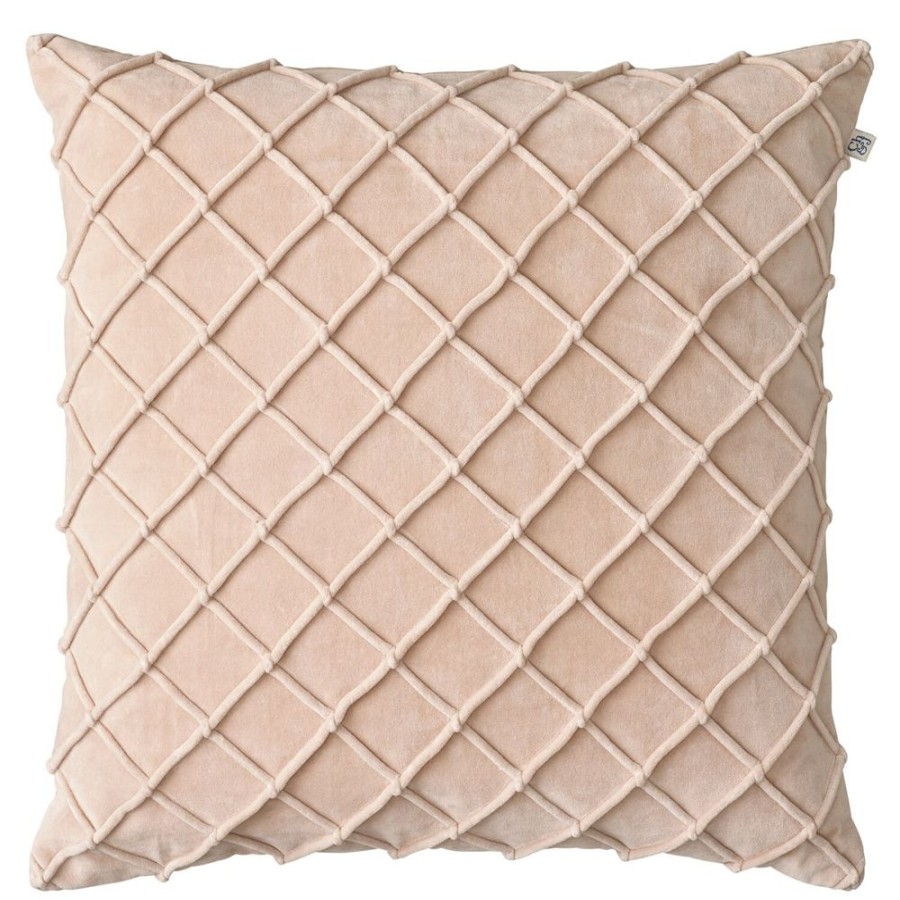 Textil Chhatwal & Jonsson Prydnadskuddar & Kuddfodral | Deva Cushion Cover Beige, 60X60 Cm