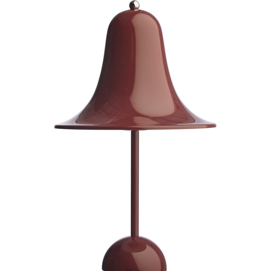 Belysning Verpan Bordslampor | Pantop Bordslampa 23 Cm, Burgundy