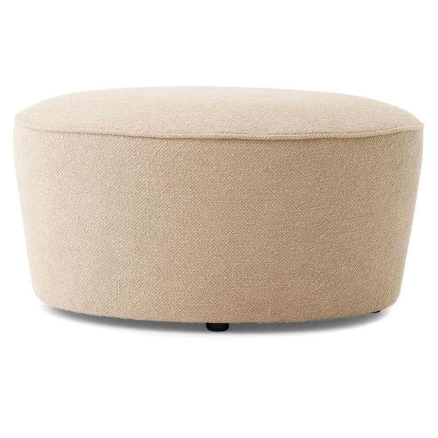 Mobler Audo Copenhagen Sittpuffar | Cairn Sittpuff, Boucle 02 Beige