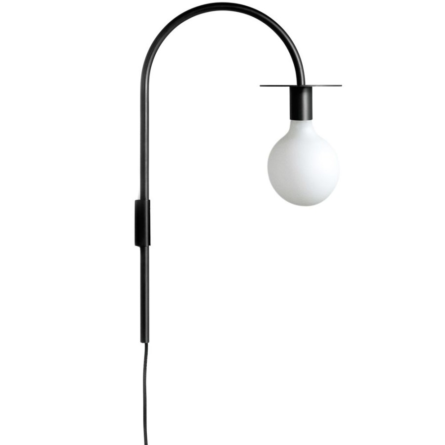 Belysning Friends & Founders Vagglampor | La Lampe Vagglampa, Svart