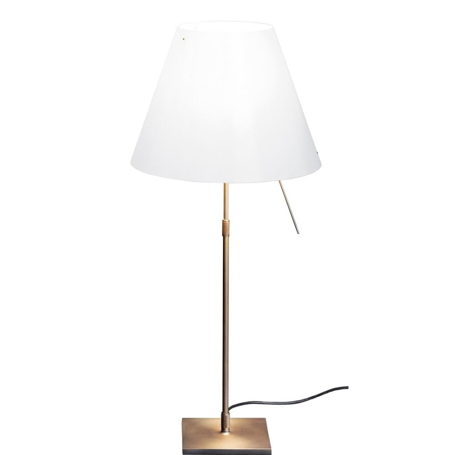 Belysning Luceplan Sanglampor | Costanza Bordslampa, Massing/Vit