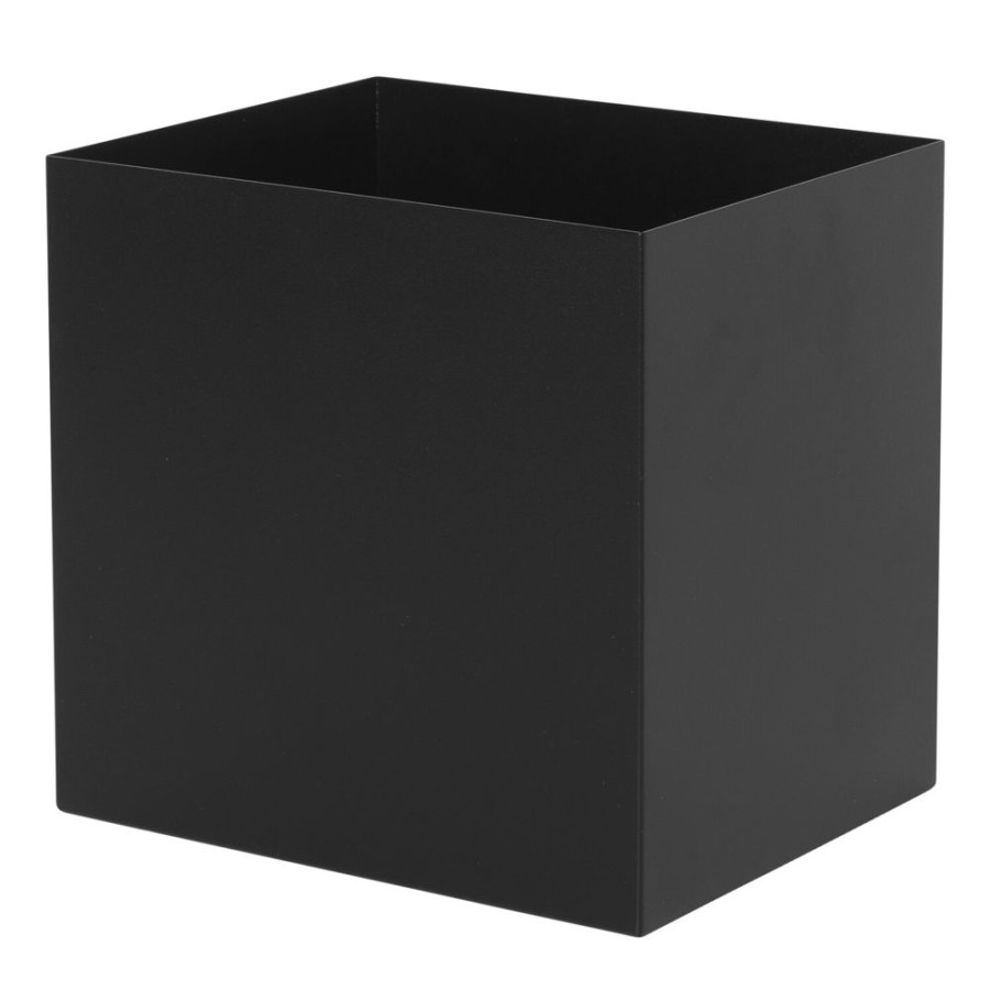 Inredning Ferm Living Krukor | Plant Box Kruka, Svart