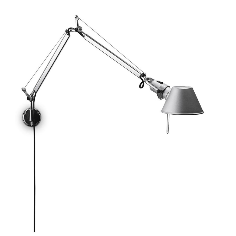 Belysning Artemide Vagglampor | Tolomeo Mini Wall Lamp Vagglampa, Aluminium