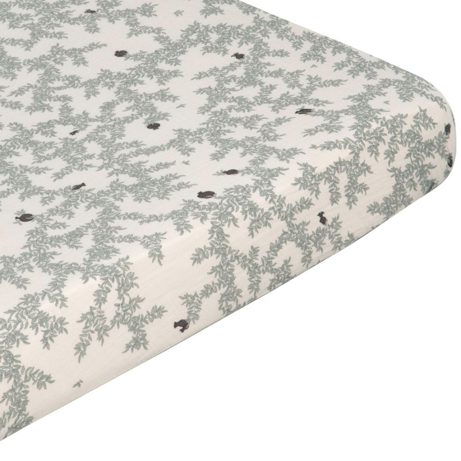 Textil Garbo & Friends Underlakan | Pomegranate Dra-Pa-Lakan Muslin, 180X200 Cm