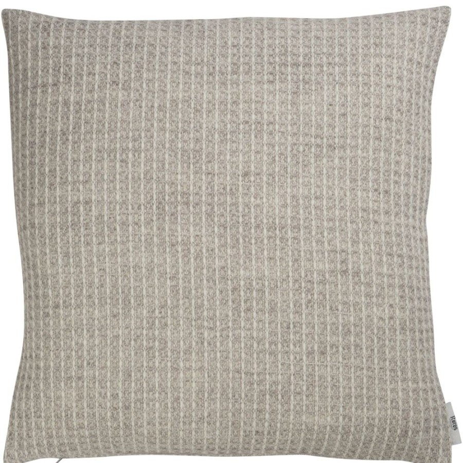 Textil Røros Tweed Prydnadskuddar & Kuddfodral | Vega Kudde 50X50 Cm, Gra