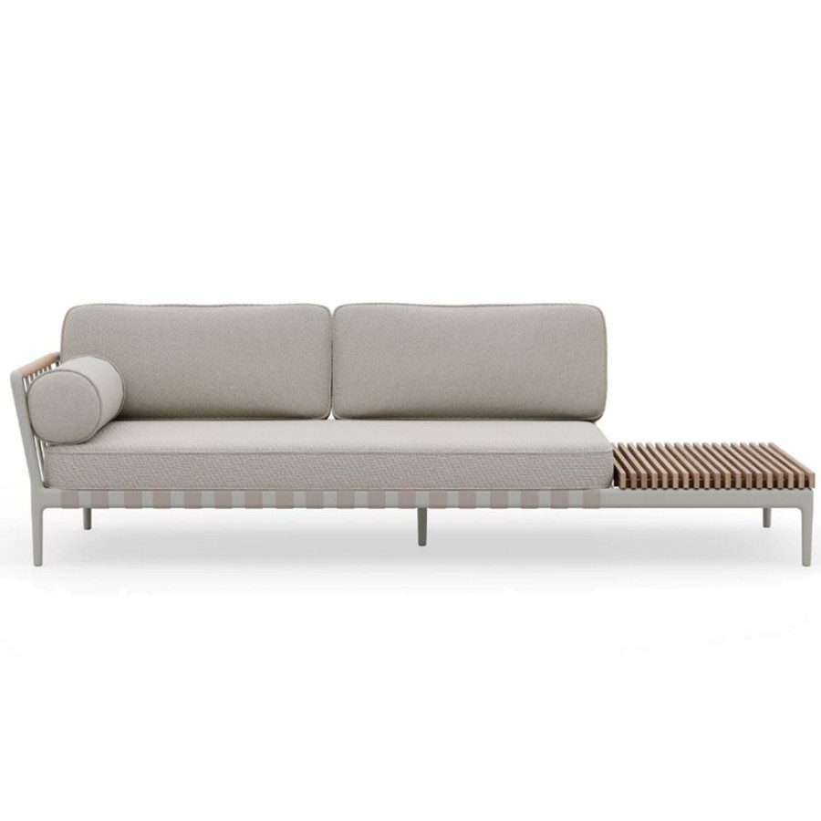 Mobler Vipp 2-Sitssoffor | Vipp720 Open-Air Soffa Open End Right, Beige