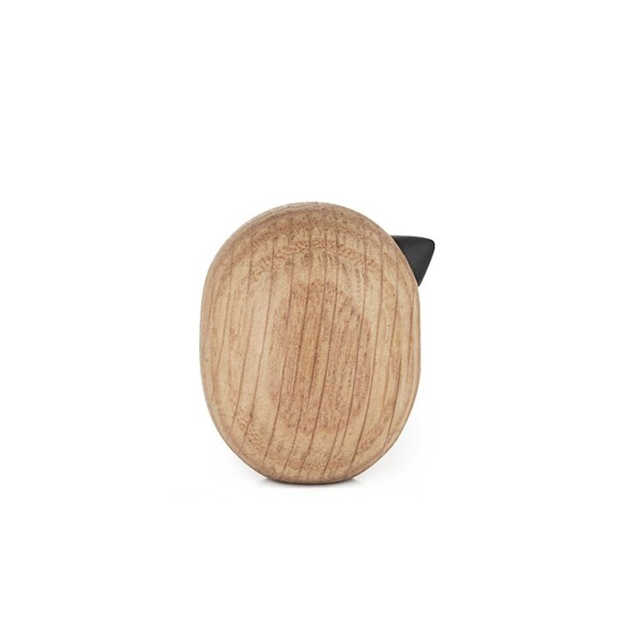 Inredning Normann Copenhagen Skulpturer & Dekorativa Accessoarer | Little Bird 3 Cm, Ek