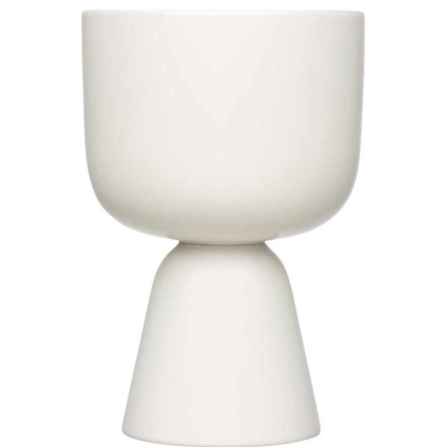 Inredning Iittala Krukor | Nappula Kruka 23X15 Cm, Vit