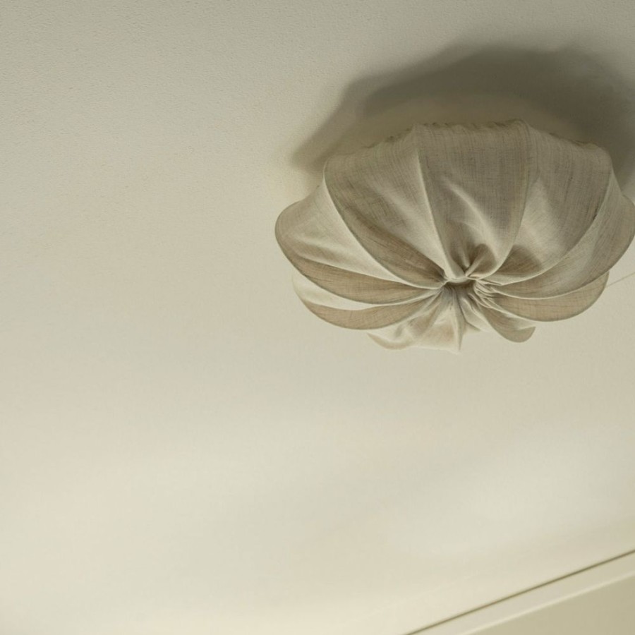 Belysning Watt & Veke Plafonder | Anna 40 Plafond Linne, Natural