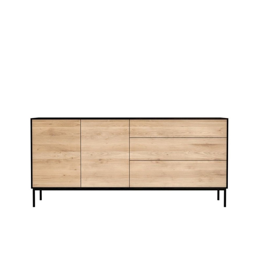 Mobler Ethnicraft Sideboards | Blackbird Sideboard 2 Dorrar 3 Lador