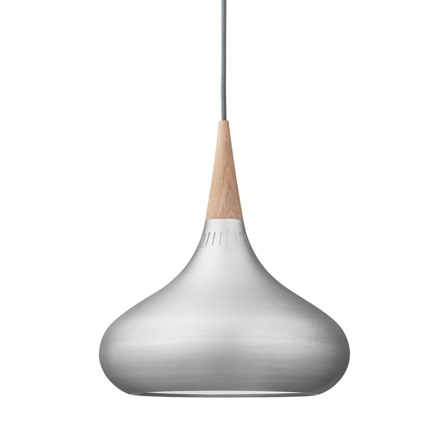 Belysning Fritz Hansen Taklampor | Orient Taklampa P2, Aluminium/ Ek