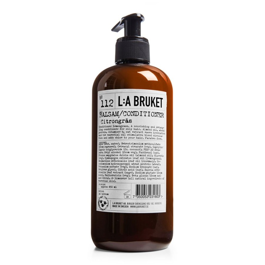 Inredning L:a Bruket Parfym & Kroppsvard | 112 Lemongrass Balsam 450 Ml