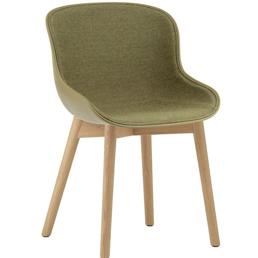 Mobler Normann Copenhagen Matstolar | Hyg Stol, Kladd Framsida, Oliv / Ek