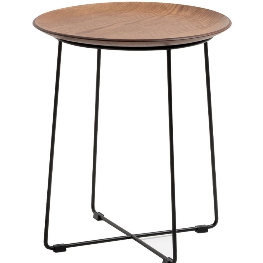 Mobler Kartell Soffbord | Al Wood Soffbord, Mork Bok / Svart