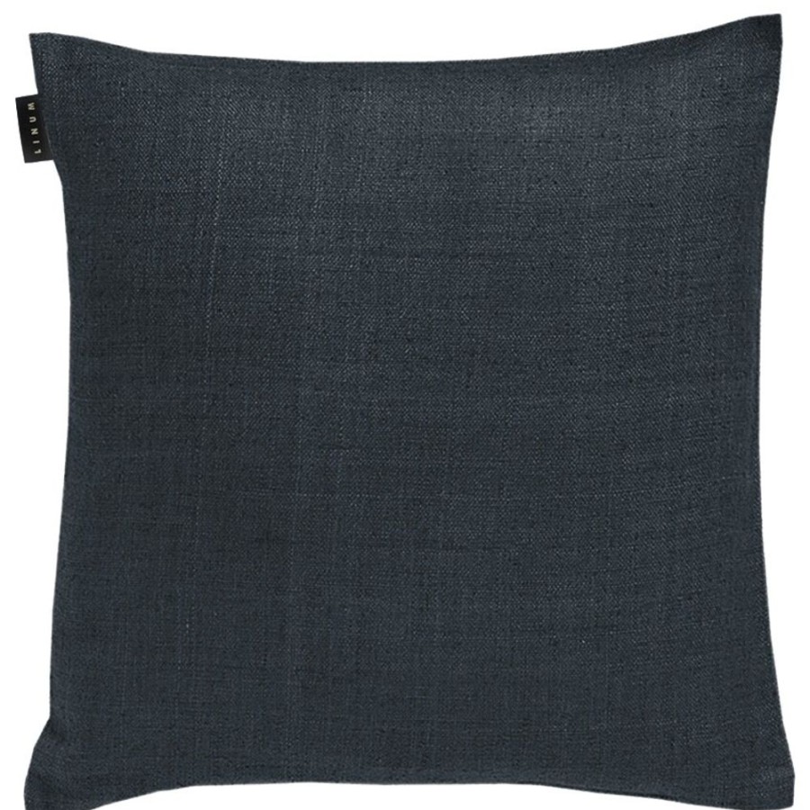 Textil Linum Prydnadskuddar & Kuddfodral | Seta Kuddfodral 40X40 Cm, Ink Blue