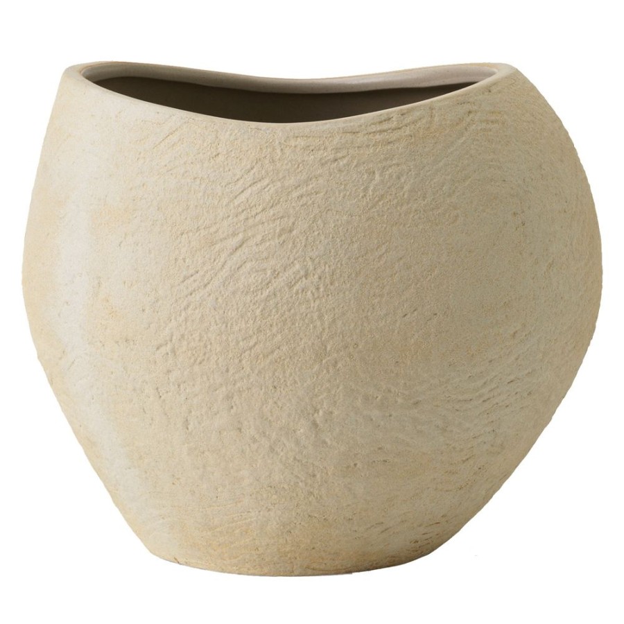 Inredning Audo Copenhagen Odlingslador & Utekrukor | Plantas Kruka Ivory, 32 Cm