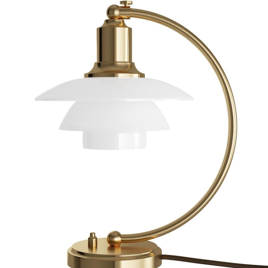 Belysning Louis Poulsen Sanglampor | Ph 2/2 Luna Bordslampa, Massing / Opalglas