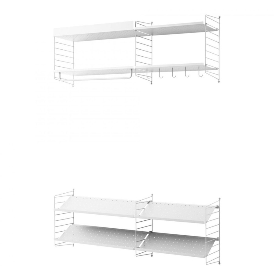 Mobler String Hyllkombinationer | String Hyllsystem No 10, Vit