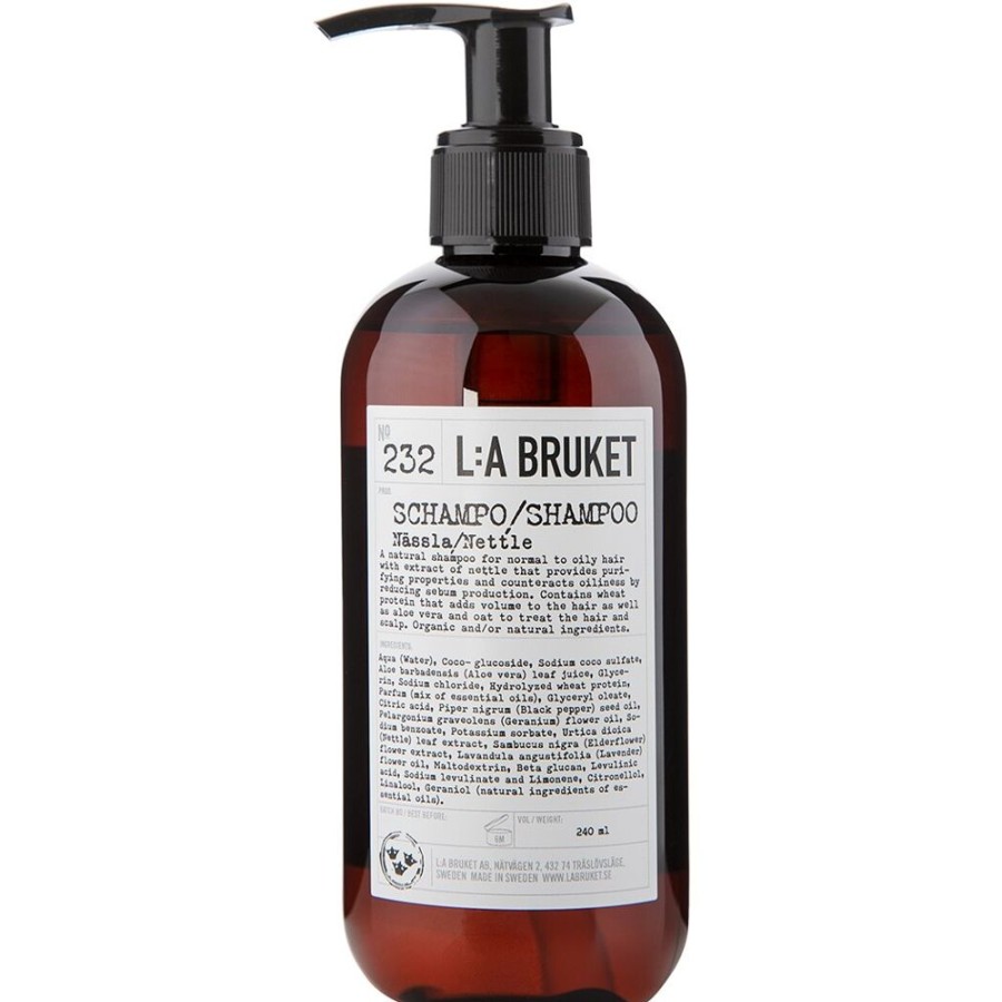 Inredning L:a Bruket Parfym & Kroppsvard | Schampo 240 Ml, Nassla