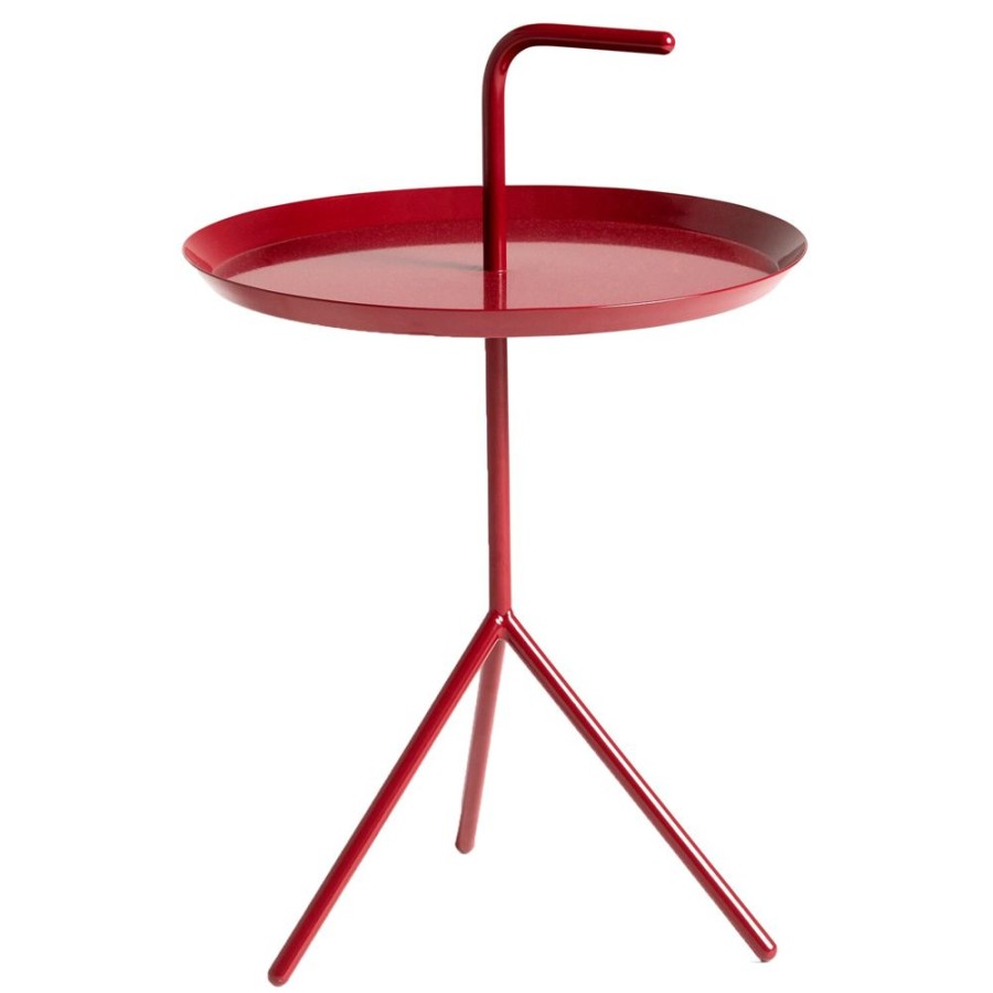 Mobler HAY Soffbord | Dlm Bord O38 Cm, Cherry Red High Gloss