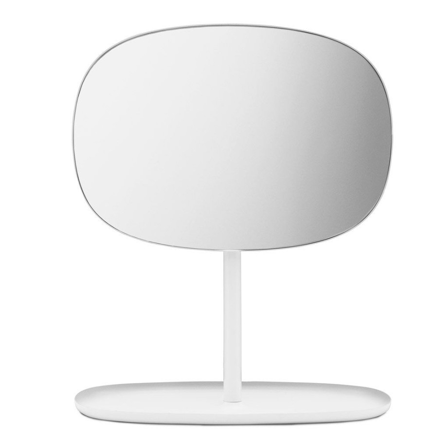 Inredning Normann Copenhagen Bordsspeglar | Flip Spegel, Vit