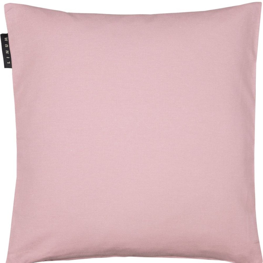 Textil Linum Prydnadskuddar & Kuddfodral | Annabelle Kuddfodral 40X40 Cm, Dusty Pink