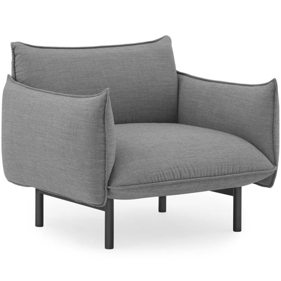 Mobler Normann Copenhagen Fatoljer | Ark Fatolj, Canvas 134 / Pulverlackerat Stal