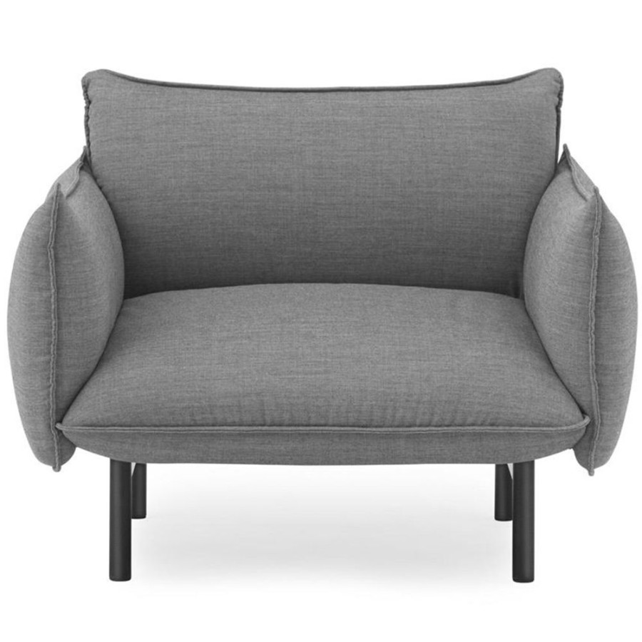 Mobler Normann Copenhagen Fatoljer | Ark Fatolj, Canvas 134 / Pulverlackerat Stal