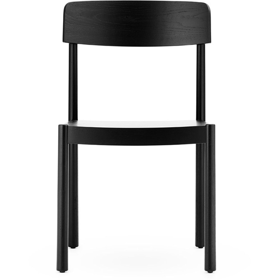 Mobler Normann Copenhagen Matstolar | Timb Stol, Svart