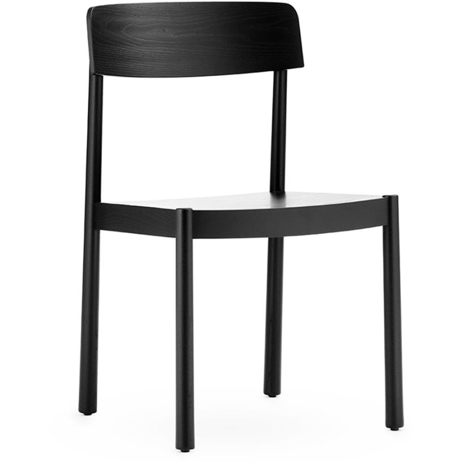 Mobler Normann Copenhagen Matstolar | Timb Stol, Svart