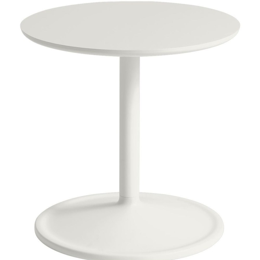 Mobler Muuto Sidobord & Smabord | Soft Sidobord O41 H:40 Cm, Off-White