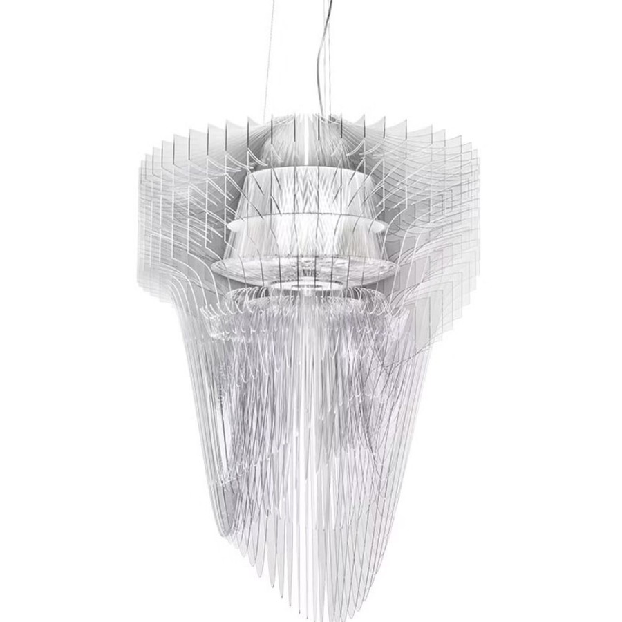 Belysning SLAMP Ljuskronor & Takkronor | Aria Ljuskrona 115 Cm, Transparent