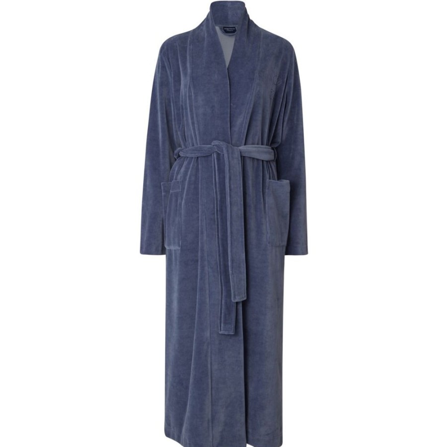 Inredning Lexington Badrumstextilier | Aubrey Cotton Velour Robe