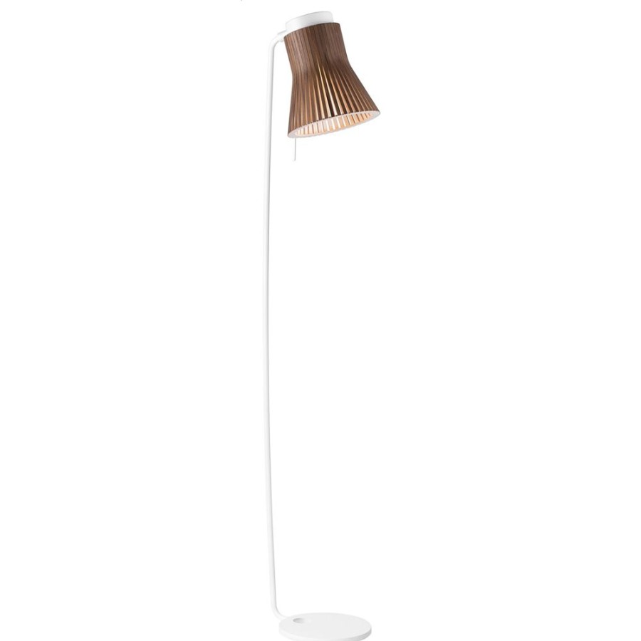 Belysning Secto Design Golvlampor | Petite 4610 Golvlampa, Valnot