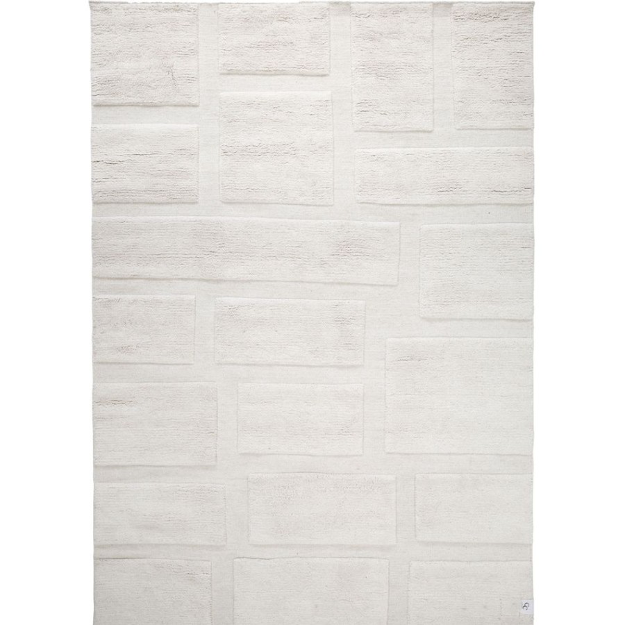 Mattor Classic Collection Ullmattor | Bricks Matta 250X350 Cm, Ivory