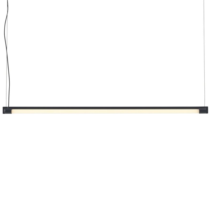 Belysning Muuto Taklampor | Fine Suspension Pendel 90 Cm, Svart