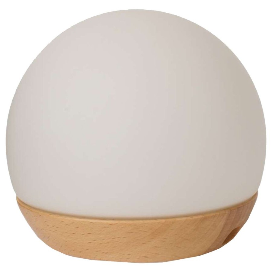 Belysning Spring Copenhagen Bordslampor | Spring Snowball Portabel Bordslampa O11 Cm, Vit