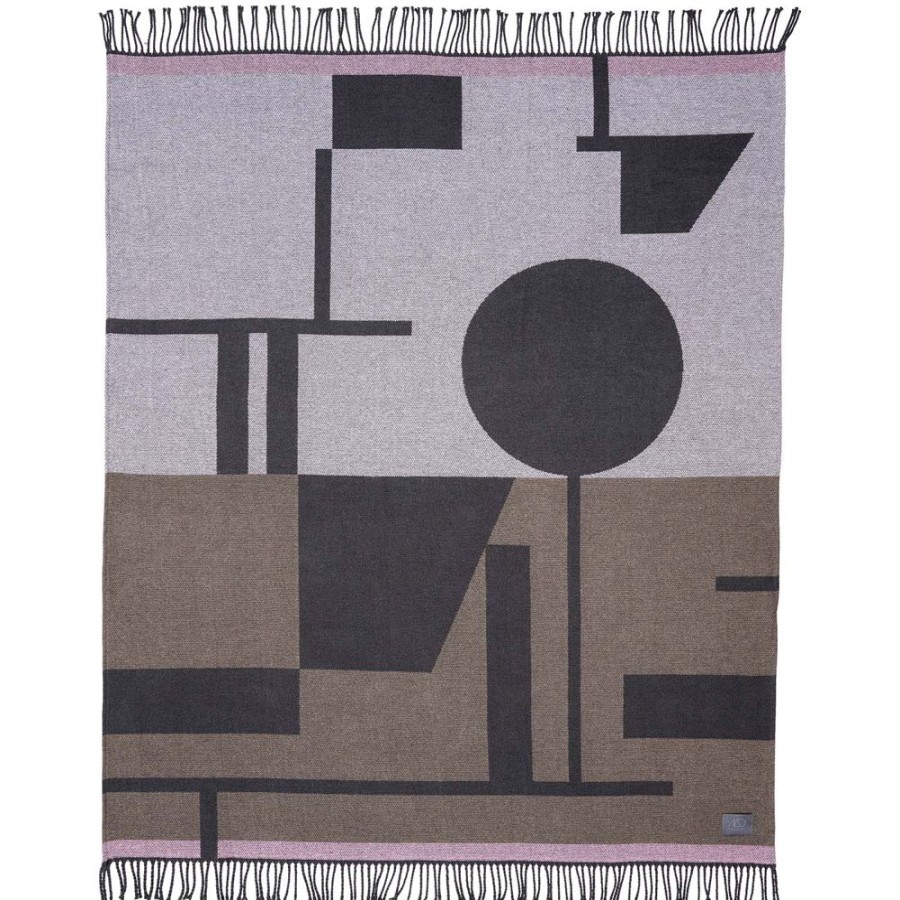 Textil Mette Ditmer Pladar & Filtar | Bauhaus Plad 127X185 Cm, Latte