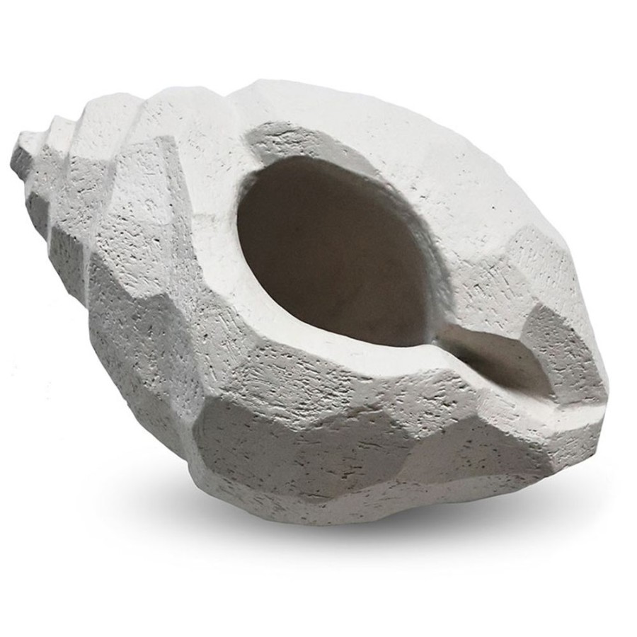 Inredning Cooee Design Skulpturer & Dekorativa Accessoarer | The Pear Shell Skulptur, Kalksten