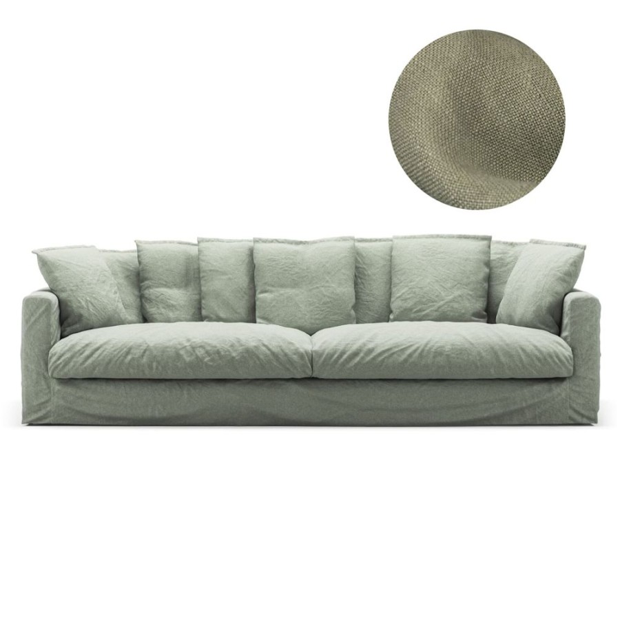 Mobler Decotique Kladslar | Le Grand Air Kladsel 4-Sits Linne, Green Pear