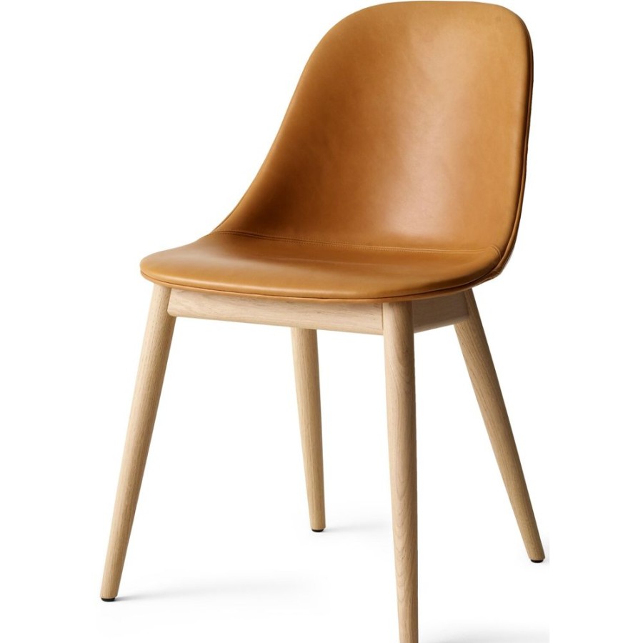 Mobler Audo Copenhagen Matstolar | Harbour Chair Med Kladsel, Lader Dakar Cognac 0250/Ek