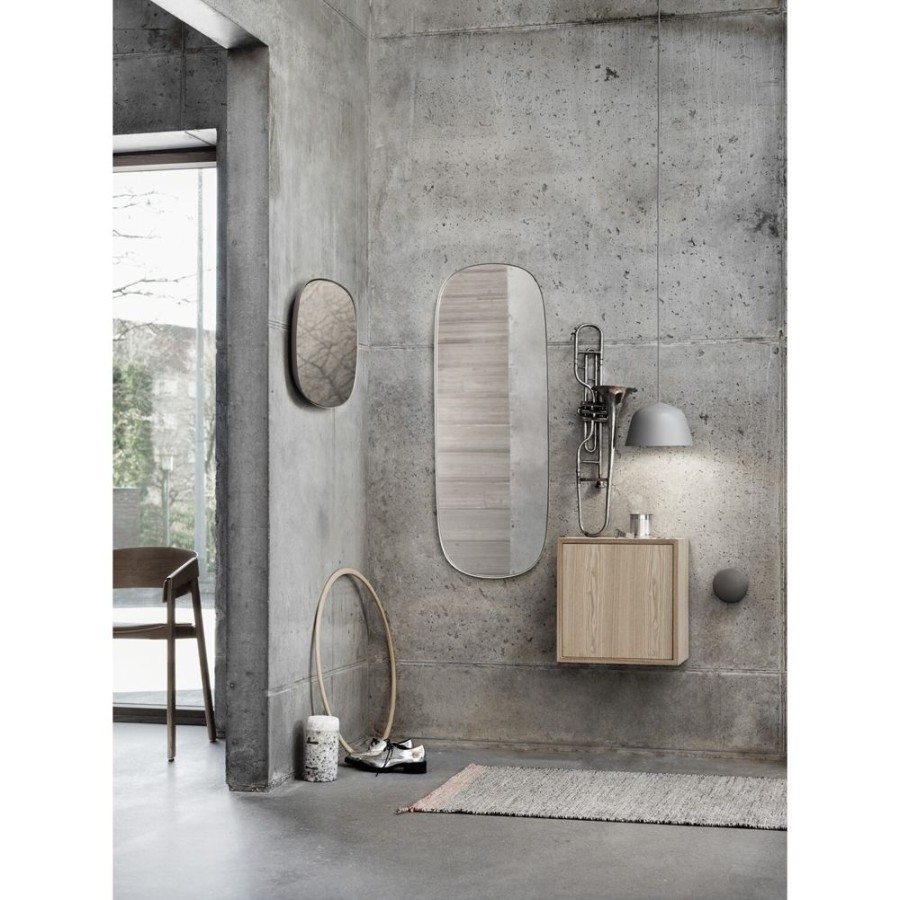 Inredning Muuto Vaggspeglar | Framed Spegel L, Gra