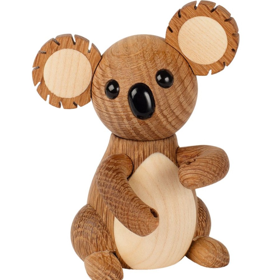 Inredning Spring Copenhagen Skulpturer & Dekorativa Accessoarer | Matilda Koala Trafigur 7.5 Cm