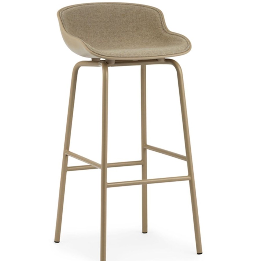 Mobler Normann Copenhagen Barstolar | Hyg Barstol 75 Cm, Kladd Framsida, Sand