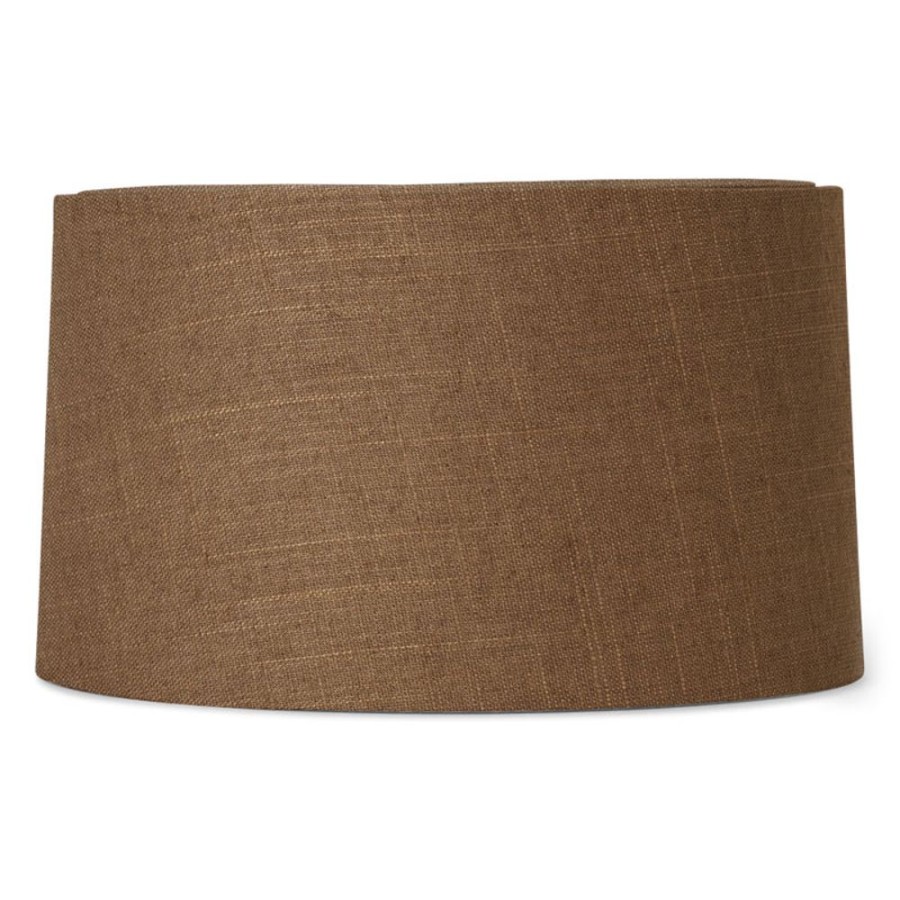 Belysning Ferm Living Lampskarmar | Eclipse Short Lampskarm O33X18,5 Cm, Curry