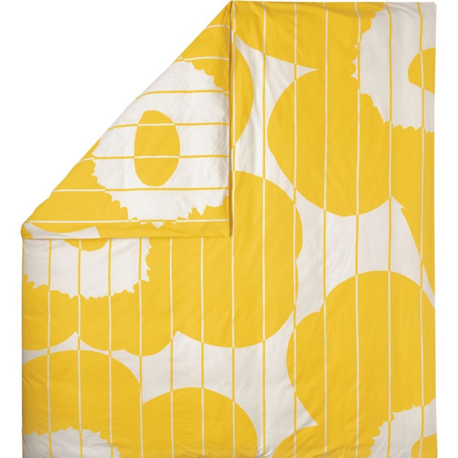 Textil Marimekko Paslakan | Vesi Unikko Paslakan Spring Yellow, 240X220 Cm