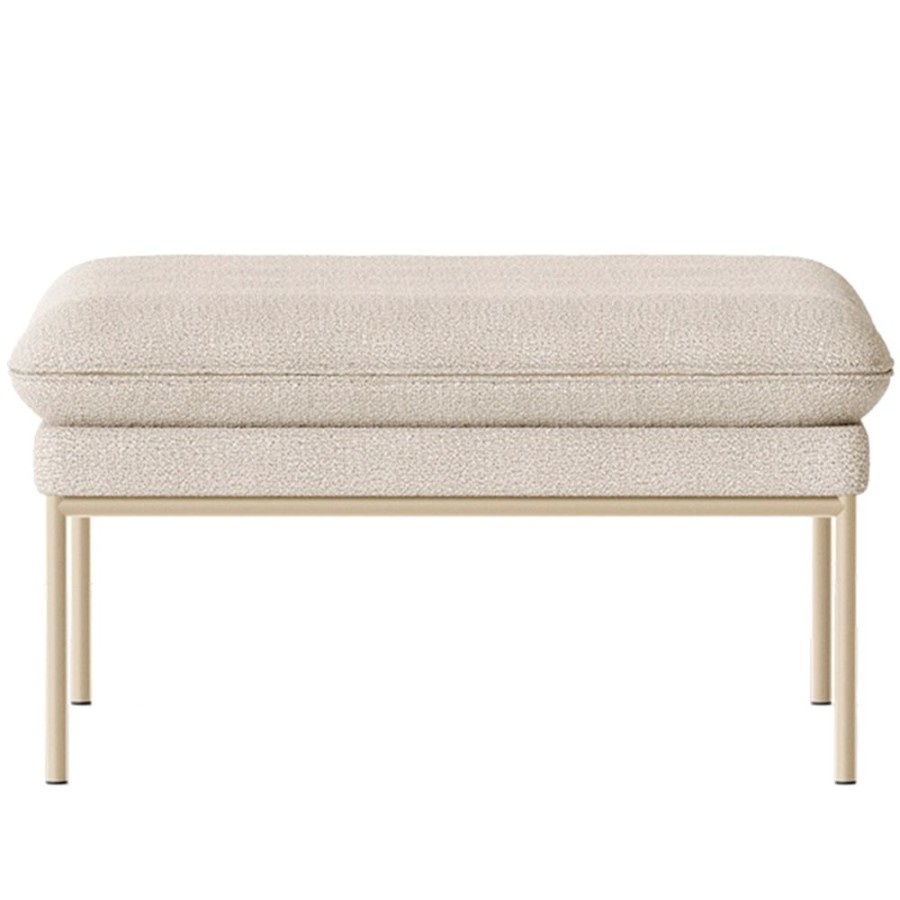 Mobler Ferm Living Sittpuffar | Turn Boucle Sittpuff, Off-White/Kashmir