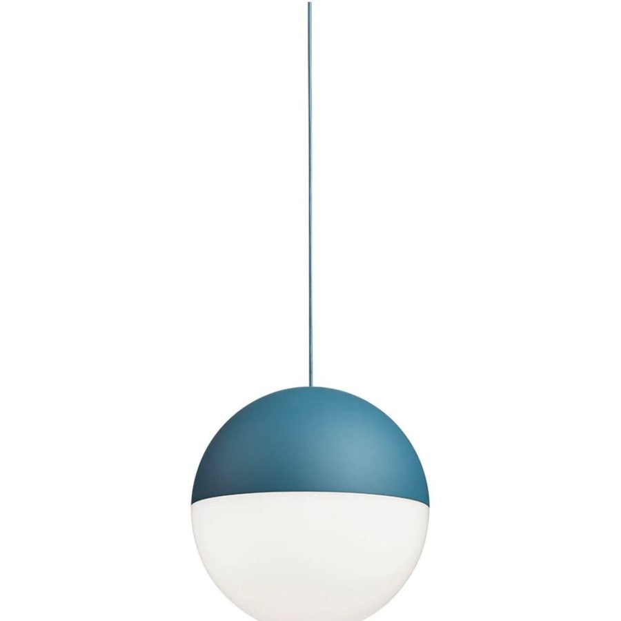 Belysning Flos Taklampor | String Light Sphere Pendel 12M Dimbar Med Casambi, Bla