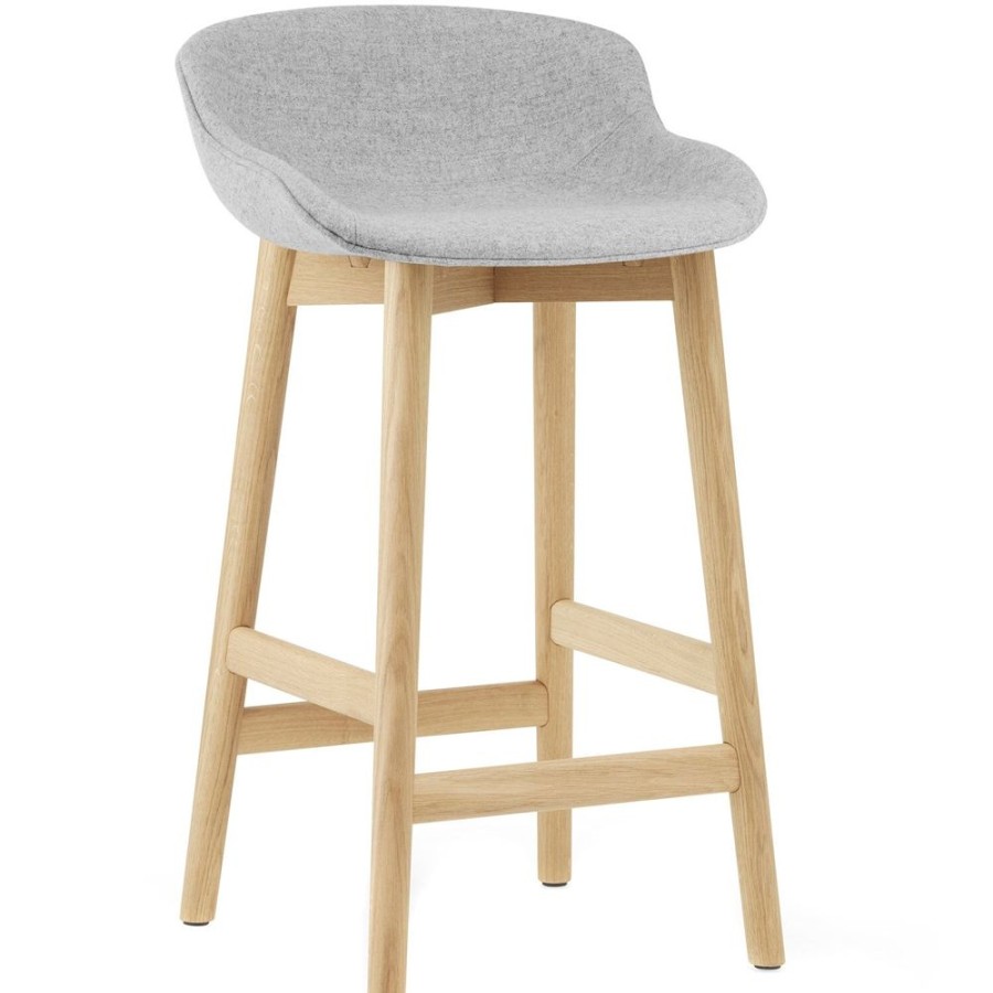 Mobler Normann Copenhagen Barstolar | Hyg Barstol 65 Cm, Gra / Ek