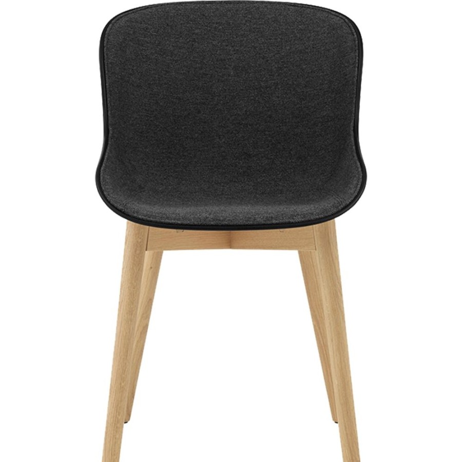 Mobler Normann Copenhagen Matstolar | Hyg Stol, Kladd Framsida, Morkgra / Ek